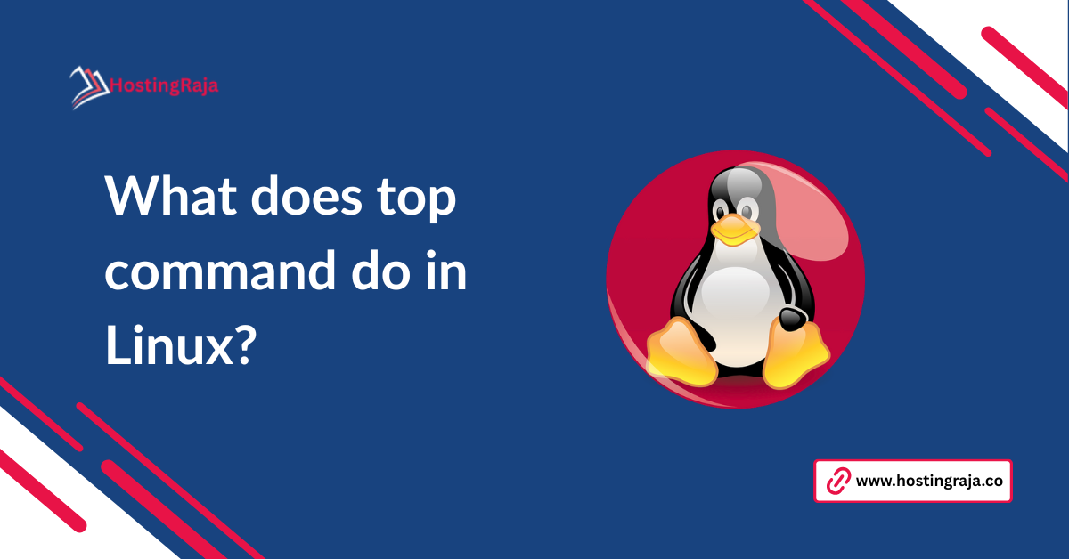 what does top command do in linux