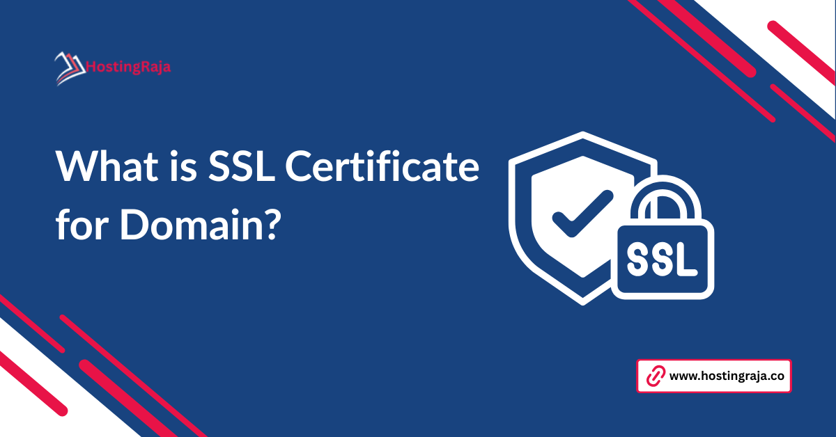 what is ssl certificate for domain